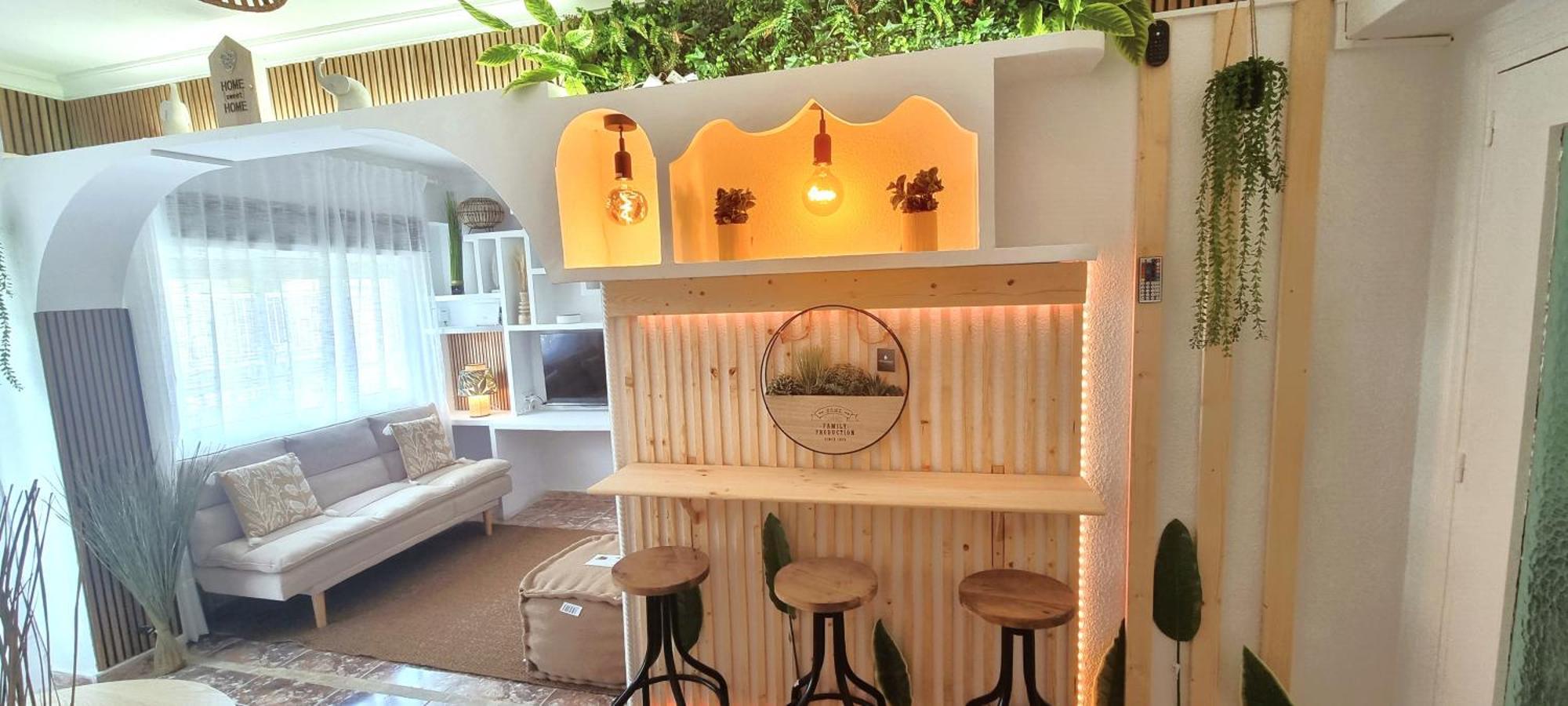 Wabi Beach Home - Frente Al Mar Con Aire Acondicionado Águilas Kültér fotó
