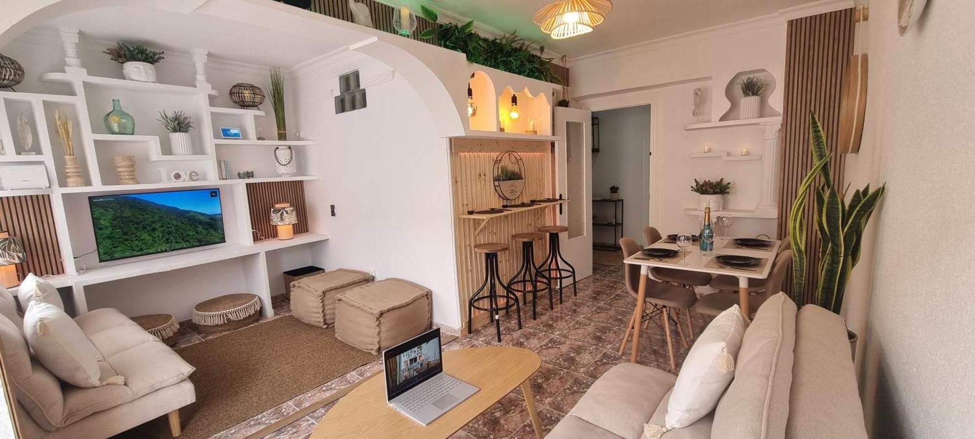 Wabi Beach Home - Frente Al Mar Con Aire Acondicionado Águilas Kültér fotó